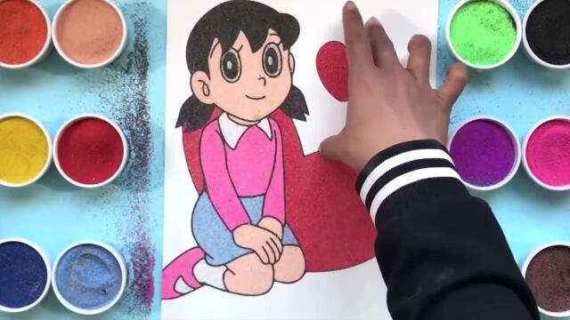 画一个漂亮的静香,如何上色