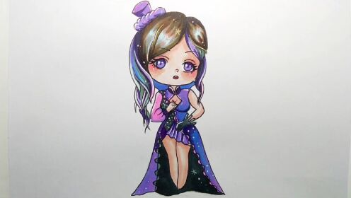 精灵梦叶罗丽:毒娘娘的三种画法,你更喜欢哪一种?