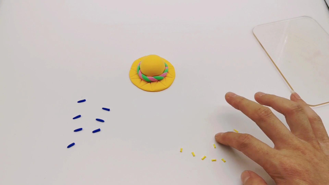 粘土教程 #超轻粘土 遮阳帽