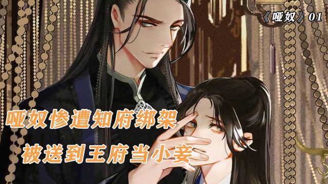 英俊哑奴被知府绑架,要嫁给残暴王府当小妾?漫画哑奴