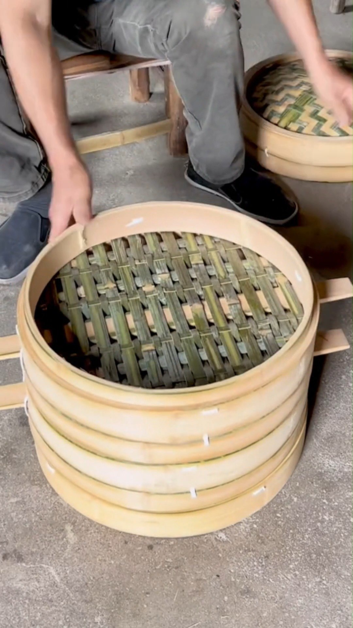 传统手艺竹蒸笼,你们觉得怎么样?下#手艺人_高清1080P在线观看平台_腾讯视频