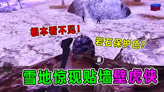 坏蛋杰瑞:雪地惊现壁虎侠?和环境融为一体!敌人根本看不见!