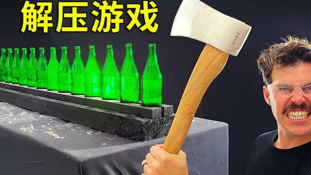 三人一起玩游戏,高分玩家奖励10万美元,看着真解压