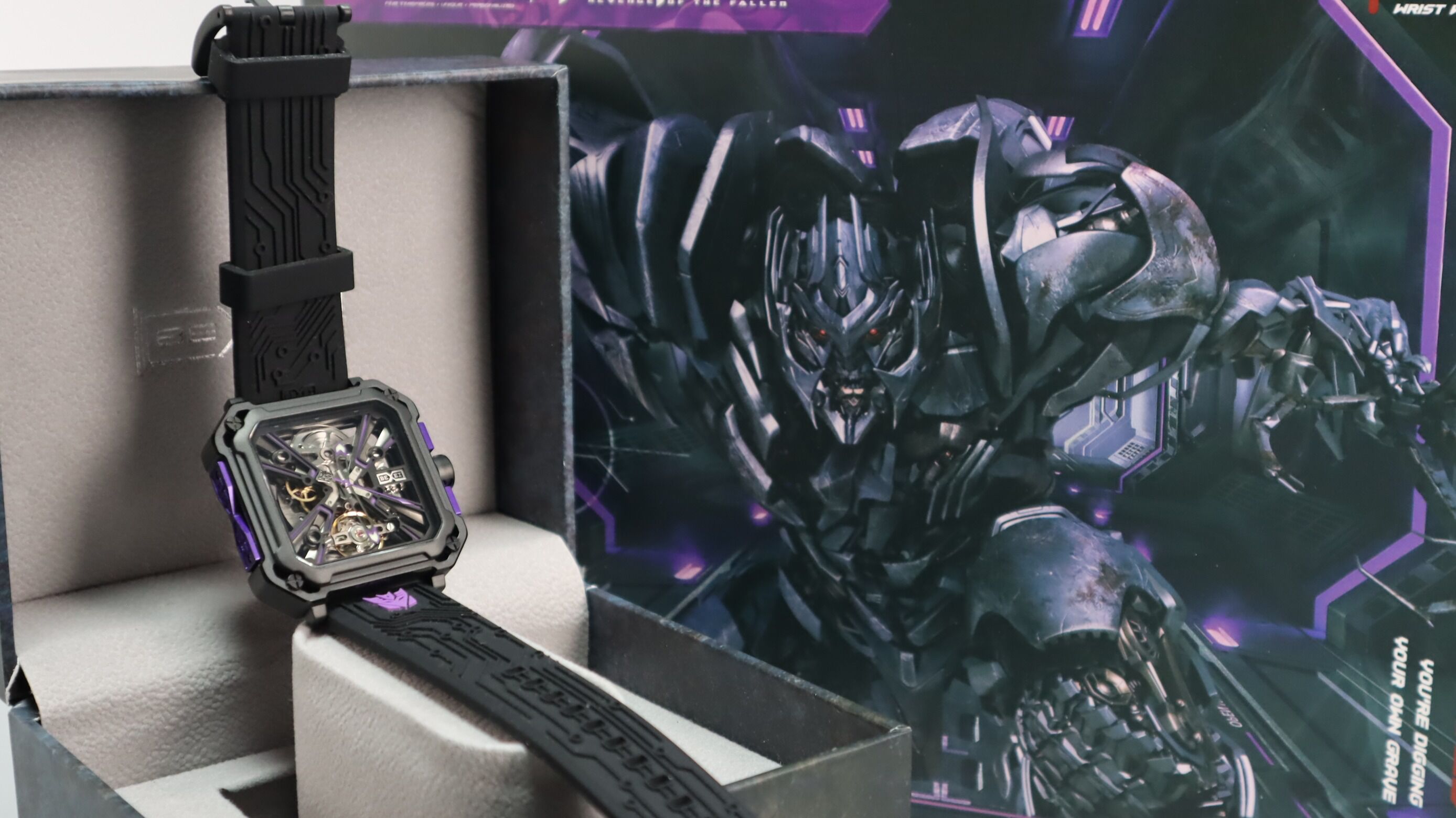 【开盒分享】bexei彼赛 变形金刚授权 机械手表 威震天_腾讯视频