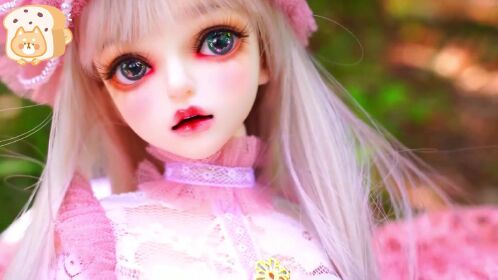 芭比娃娃玩具系列:diy芭比工艺,拆箱漂亮的米歇尔芭比娃娃,仙境系列