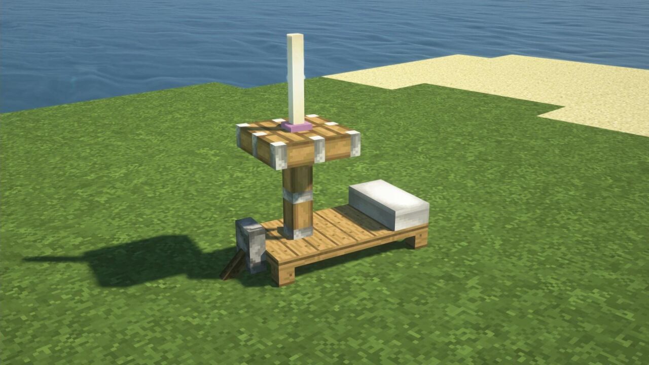 我的世界:末地烛活塞床!_腾讯视频