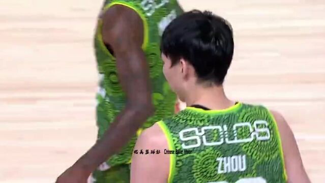 周琦高效输出:25分8篮板个人集锦 | NBL常规赛|Hawks VS Phoenix