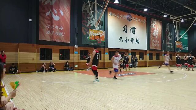 【湖南三湘银行第二届CSXBA篮球联赛】星火燎原队 VS 黑曼巴联队——汤鑫45分砍下小组赛最高得分!