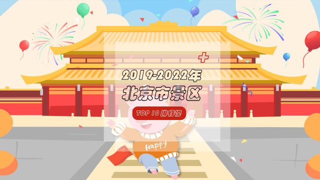 20192022年北京市景区TOP10榜单