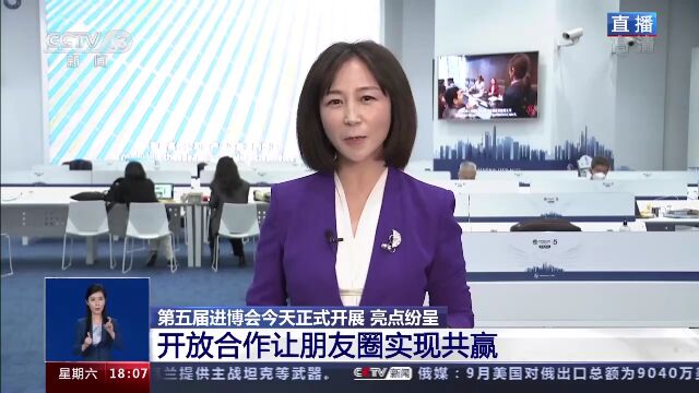 “四叶草”里不见不散,两个关键词带您了解第五届进博会