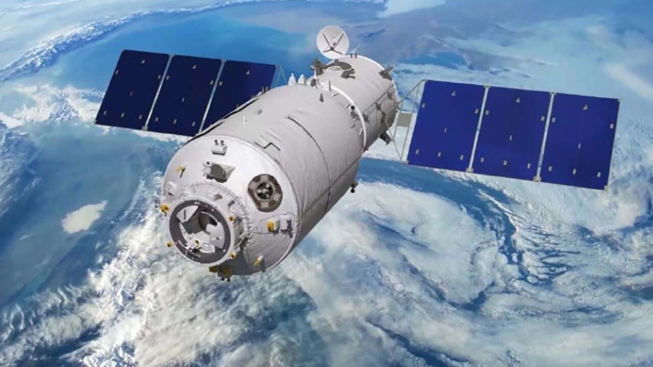 快递已签收!天舟四号货运飞船顺利撤离空间站组合体_腾讯视频