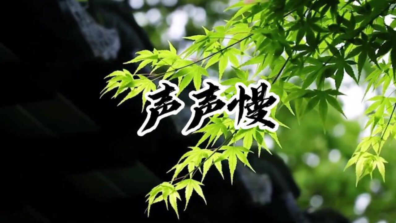 声声慢-姚诗诗古风舞台表演演唱LED大屏幕荧幕背景视频_高清1080P在线观看平台_腾讯视频