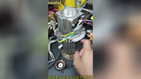 HD5/11CAGE高压清洗机电机拆解维修视频