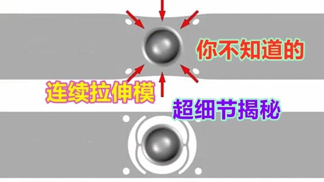 连续拉伸模经典工艺,柔性带料设计原则