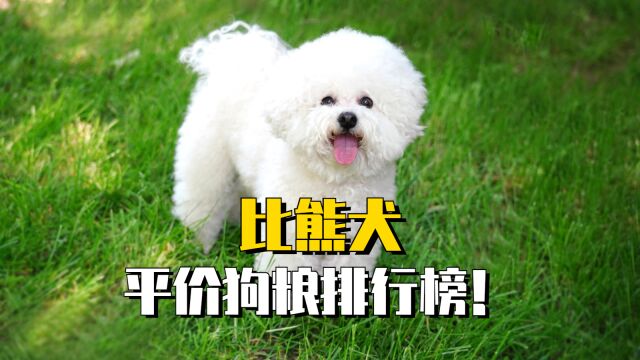 比熊犬平价狗粮排行榜,比熊狗粮怎么选?