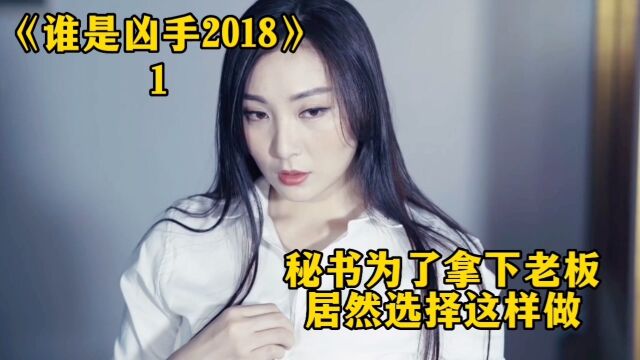 秘书为了拿下老板,居然选择这样做!电影《谁是凶手(2018)》