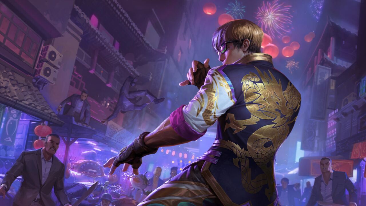 【英雄联盟手游】龙吟九霄 李青 技能展示