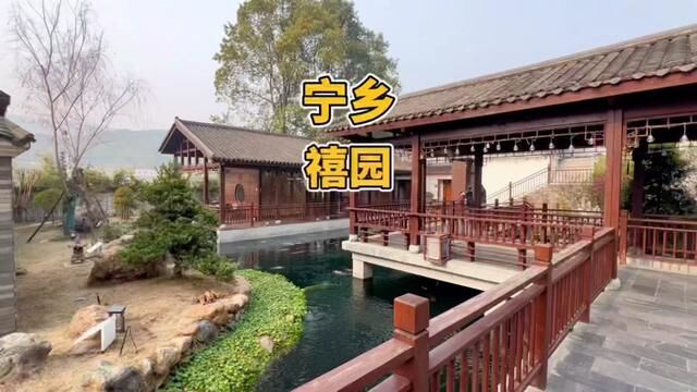 你知道宁乡这家农家别院吗?锦鲤游扬,鸟语花香,宛如人间仙境.#宁乡 #我在这里跨年 #这家店环境太好了#小年餐桌上的团圆味儿