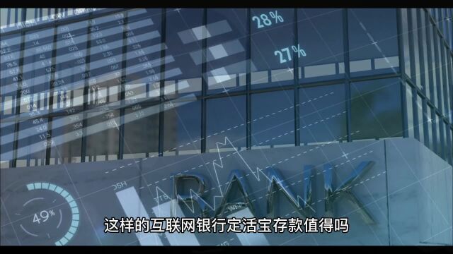 这样的互联网银行定活宝存款值得吗