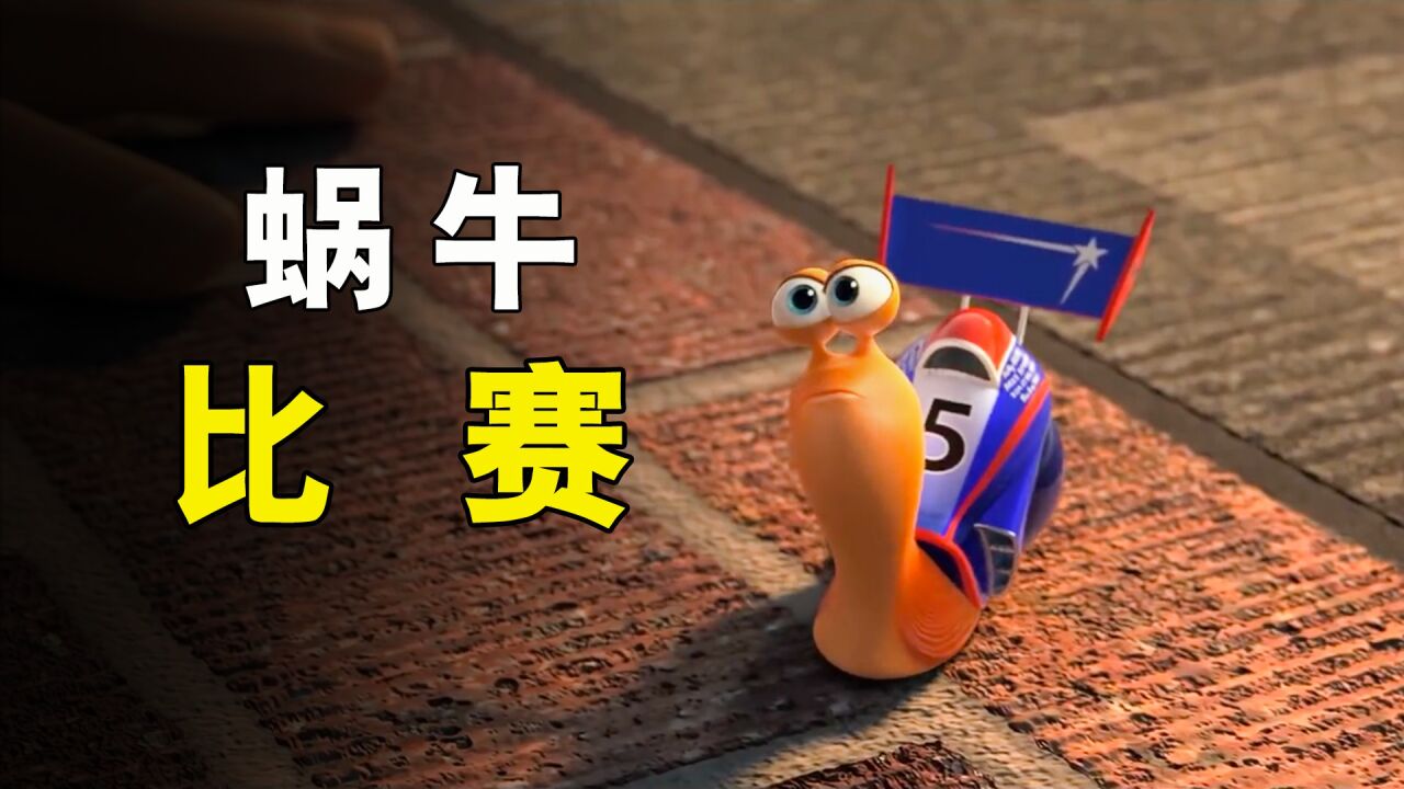 蜗牛参加赛车比赛,意外拿下了第一名!《蜗牛比赛》