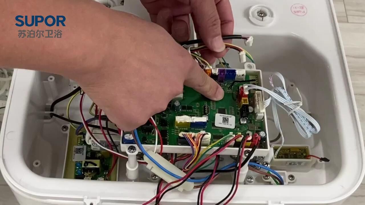 6007&6008&6009智能马桶主板拆装