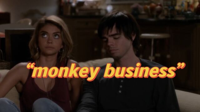 “monkey business”有趣的英语表达