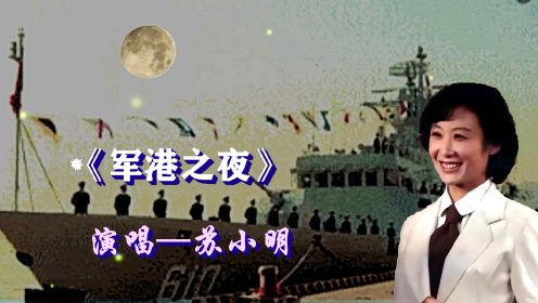 苏小明《军港之夜》小时候常听的经典老歌，熟悉的旋律，棒极了。