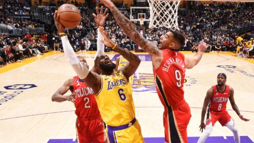 《NBA全场集锦》詹姆斯29分钟创赛季新低！连续37场20+NBA近3年第一