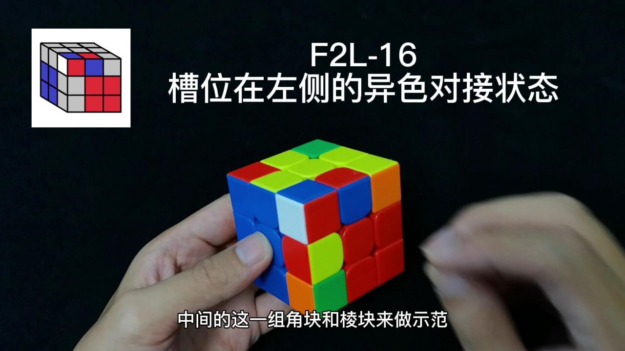 三阶魔方CFOP速拧教程,F2L公式讲解16期_高清1080P在线观看平台_腾讯视频