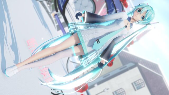 MMD初音未来,Everwhite