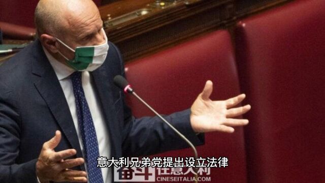 意大利或将立法禁止官方交流中使用英语,违者最高罚款10万欧元