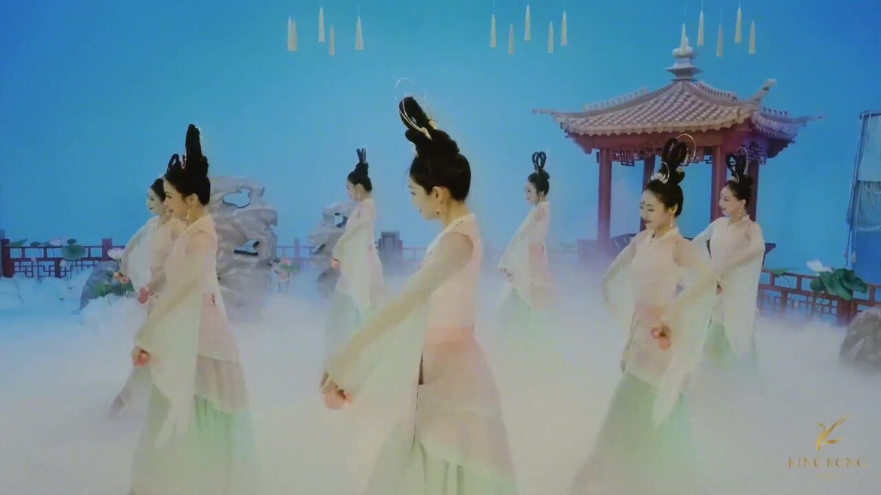 是你记忆中,大闹天宫里出现过的七仙女吗?