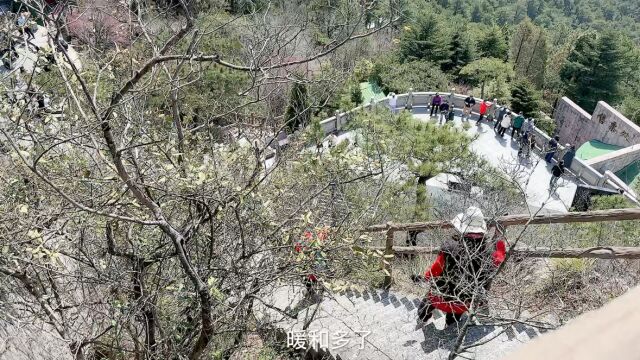 江西九江庐山景区的最新现状,拍摄于2023年4月8日中午,不敢置信