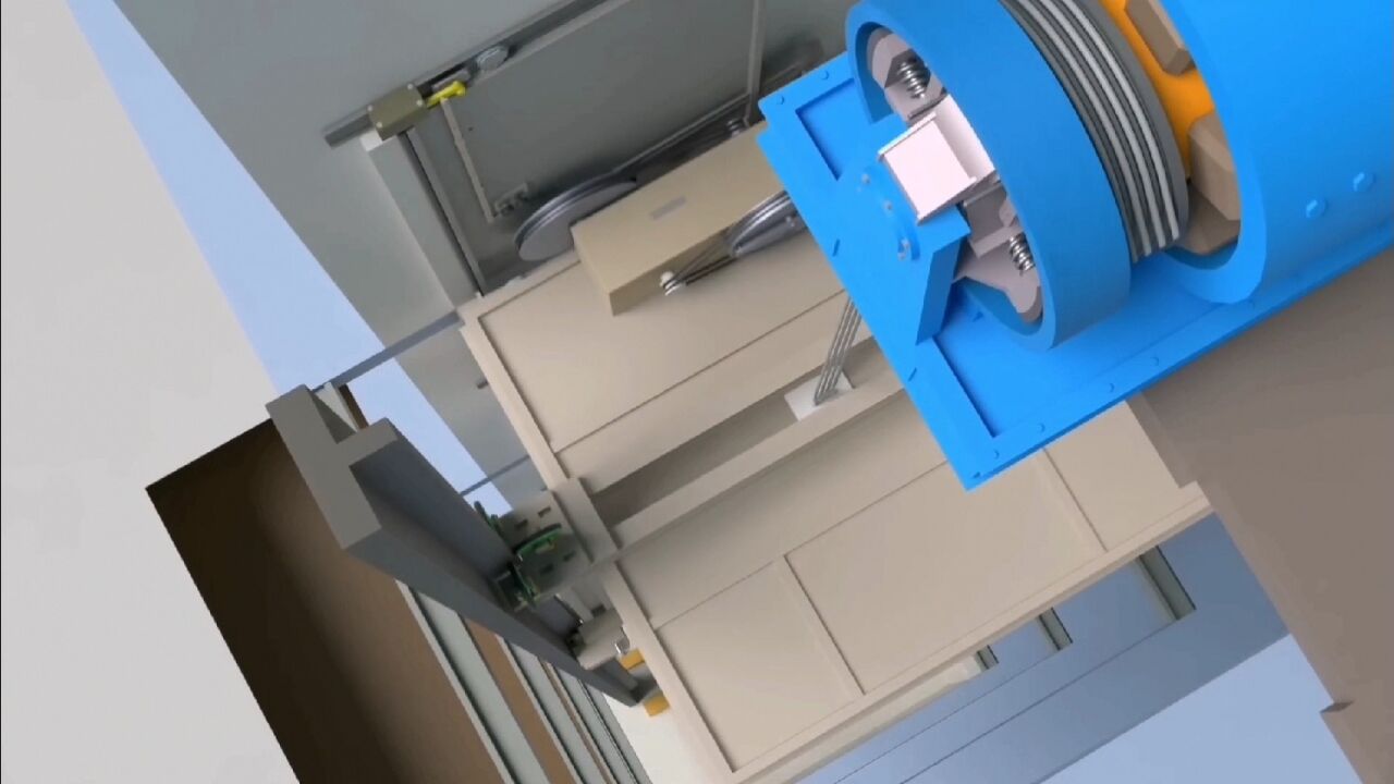 详细了解电梯的工作原理,3d动画讲解通俗易懂