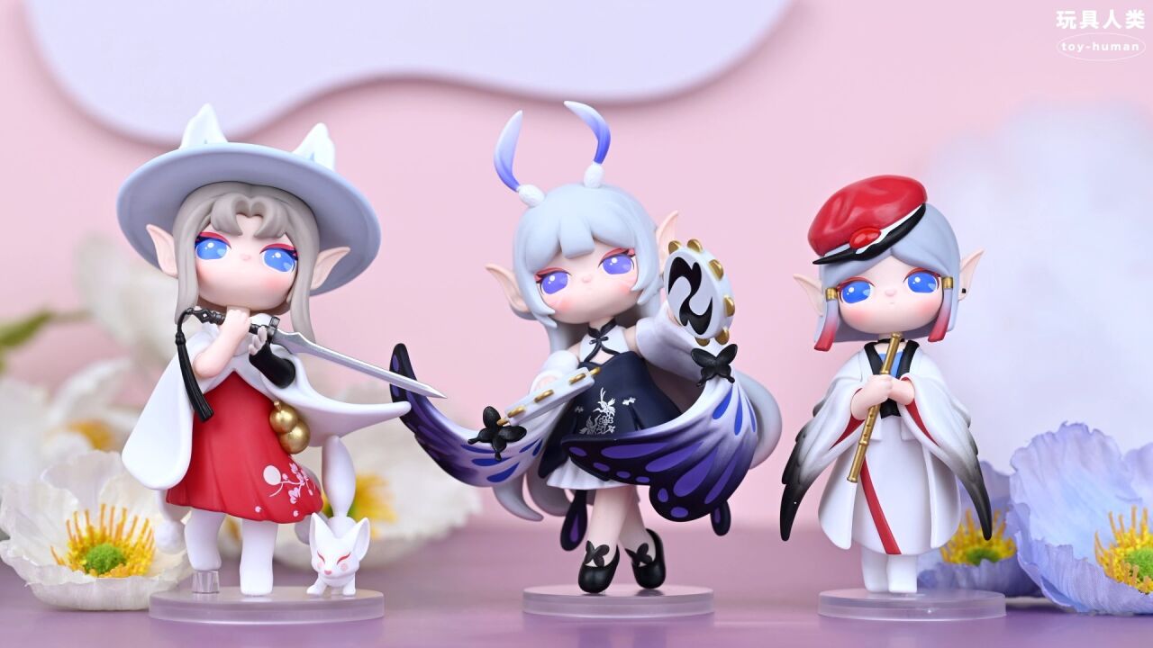 suri苏蕊桃源九灵系列盲盒开箱!