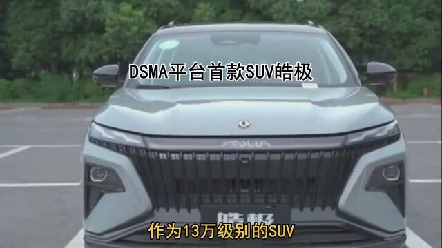 DSMA平台首款SUV皓极