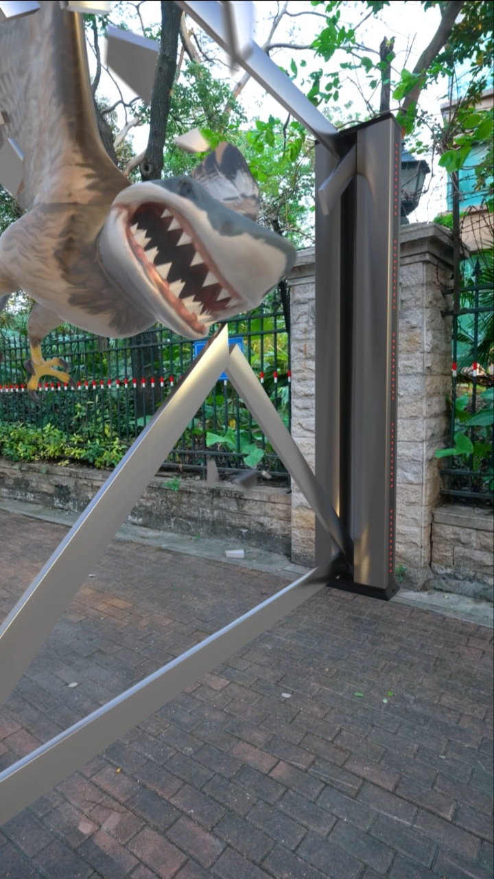 带翅膀的鲨鱼你见过吗?泰裤辣!