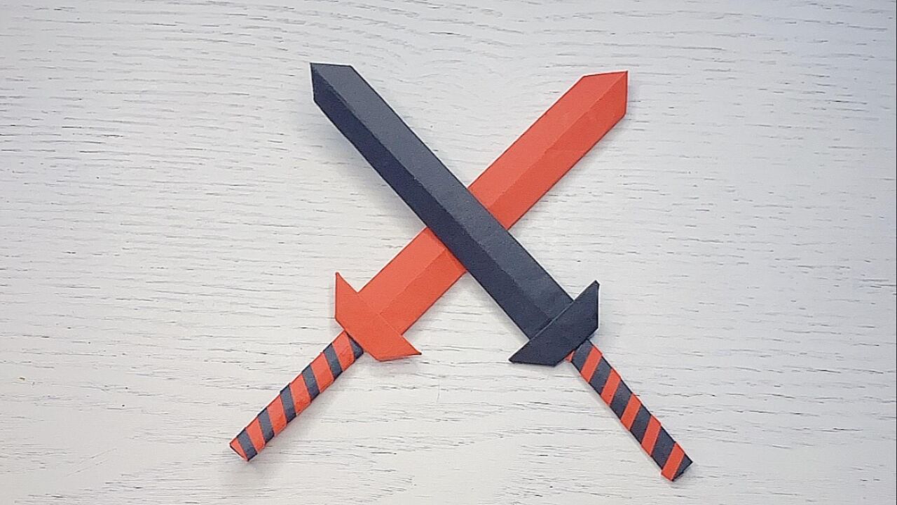 折纸武器刀剑图片