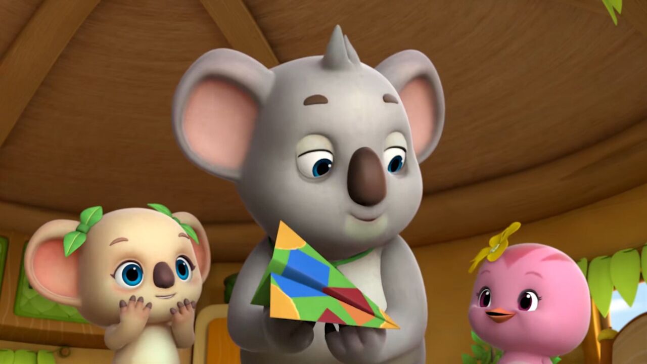 考拉爸爸爱睡觉,却能轻松机智解决了孩子们的争吵,危难关头还挺身而出