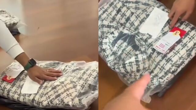 男子在不同平台买同款衣服,价格差一百质量却一样,发货地也相同