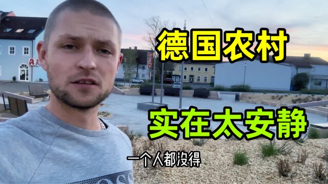 实拍德国农村现状,满大街安静的渗人,和中国农村对比天差地别!