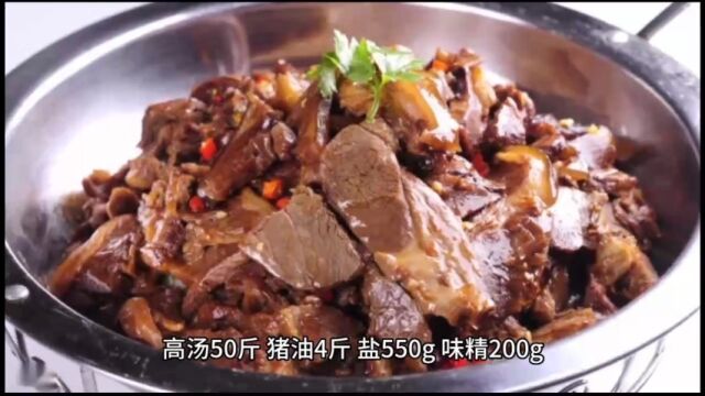 五香卤狗肉的制作配方,美食朋友爱了!