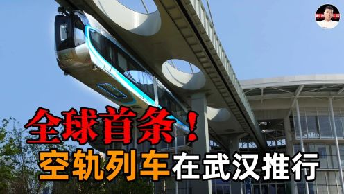 全国首条！武汉吊轨列车试行后，网友嘘声一片：真的不会掉下来吗