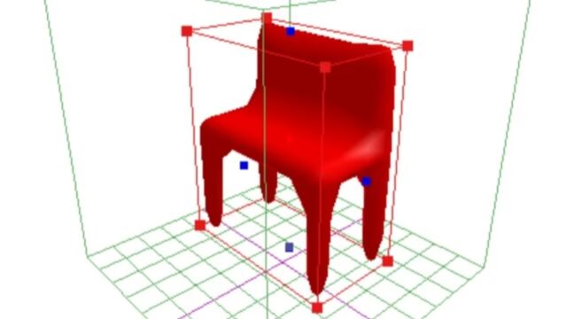 3D建模第三课凳子