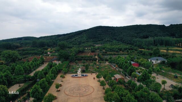 河南牤牛岭风情花博园美丽景色新晋网红打卡地