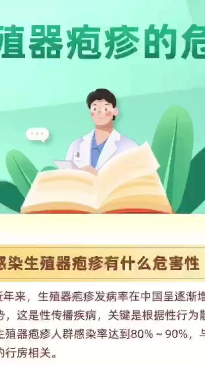 生殖器皰疹的危害 廣州科大中醫醫院