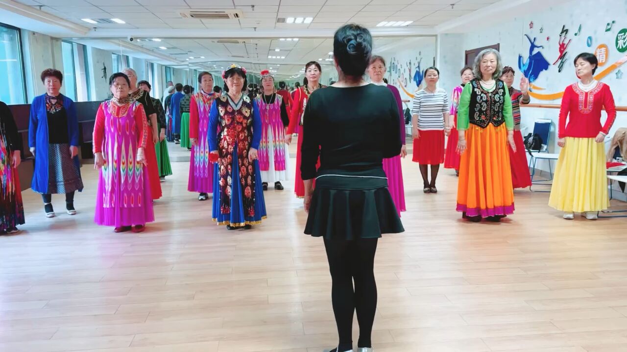 醉梦老师新疆舞最精彩的一场授课