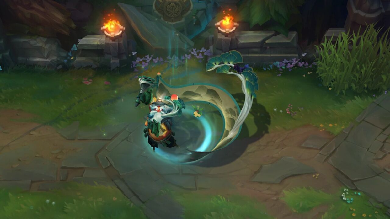 【英雄联盟】山海绘卷皮肤pbe预览