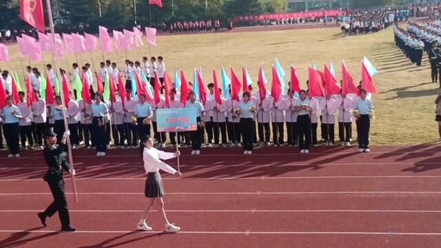 潍坊科技学院第21届运动会开幕式圆满成功 #运动会开幕式 #体育精神