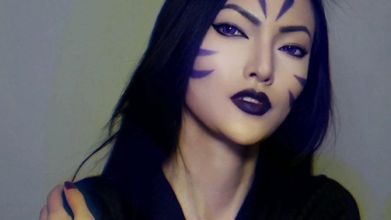 不像因为不是,永远都不是,相机拍的卡莎仿妆